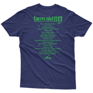 Farm Aid 2023 Festival Logo Tee – Navy