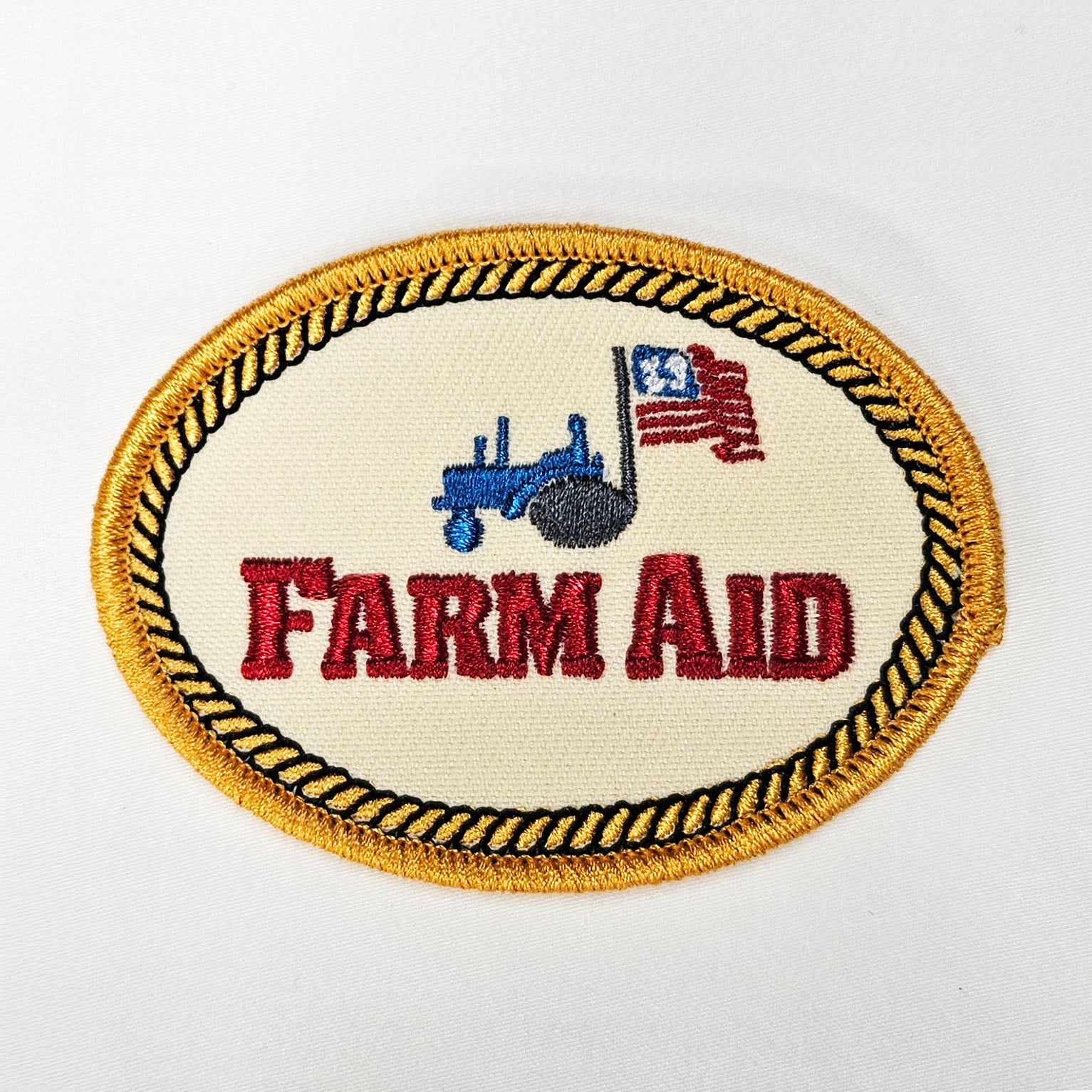 Farm Aid Logo Patch