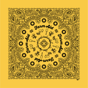Farm Aid Organic Cotton Bandana
