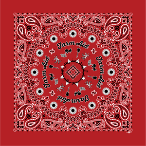Farm Aid Organic Cotton Bandana