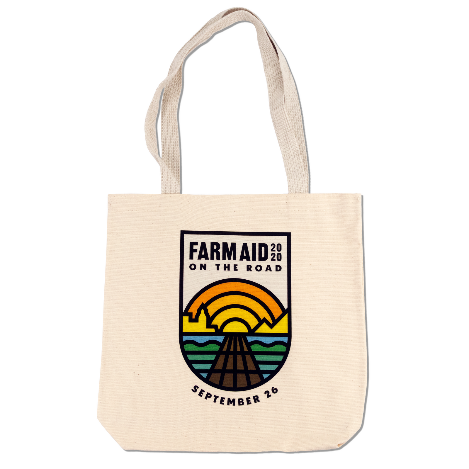 Farm Aid 2020 On The Road Tote Bag