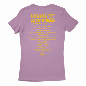 Farm Aid 2024 Badge Women's Tee – Lavender