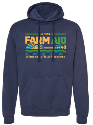 Farm Aid 40 Guitar Sunrise Hoodie