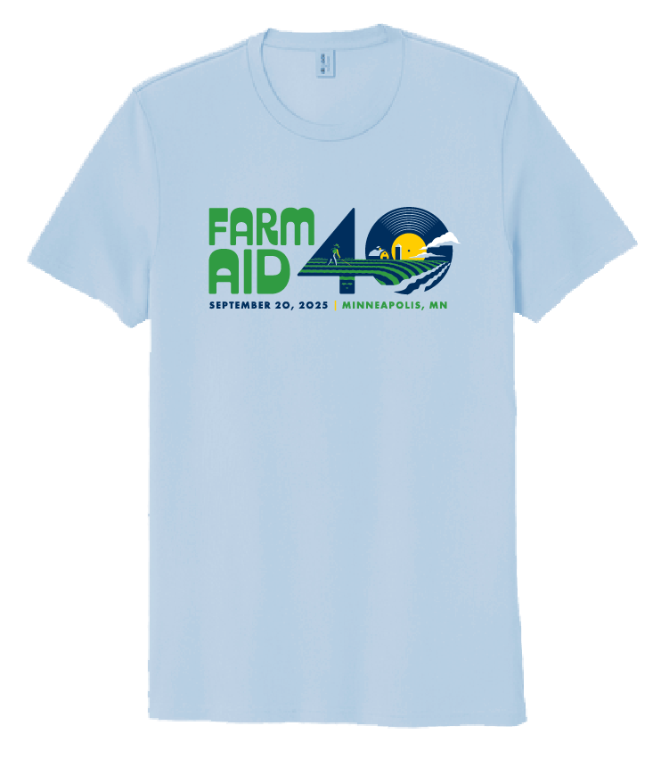 Farm Aid 40 Festival Logo Tee