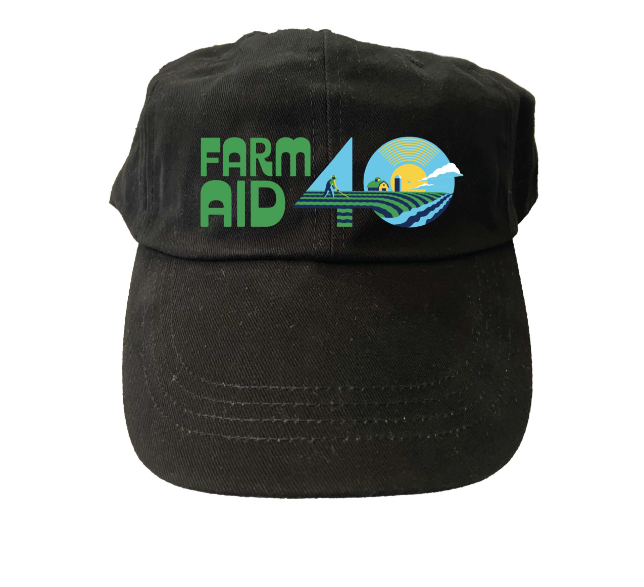 Farm Aid 40 Festival Logo Baseball Hat
