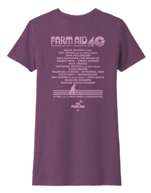 Farm Aid 40 Mandolin Women's Tee