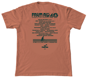 Farm Aid 40 Rooster Sings Tee