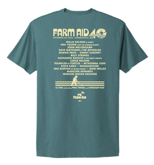 Farm Aid 40 Tractor Amp Tee