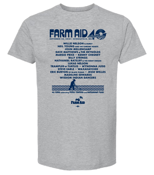 Farm Aid 40 Rice Harvester Tee