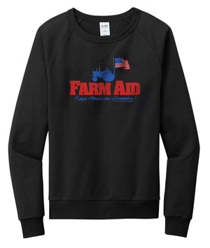Farm Aid 2021 Crew Neck Sweatshirt- Black