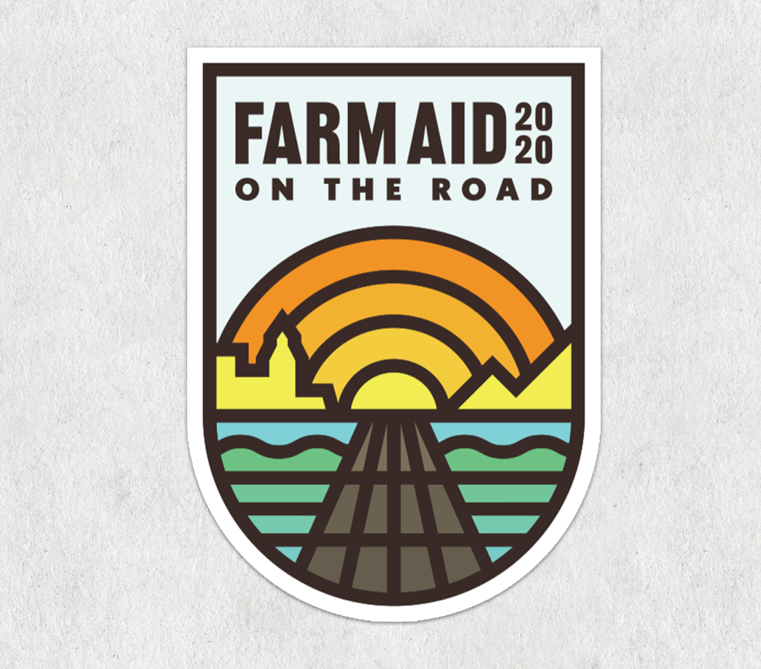Farm Aid 2020 Logo Sticker