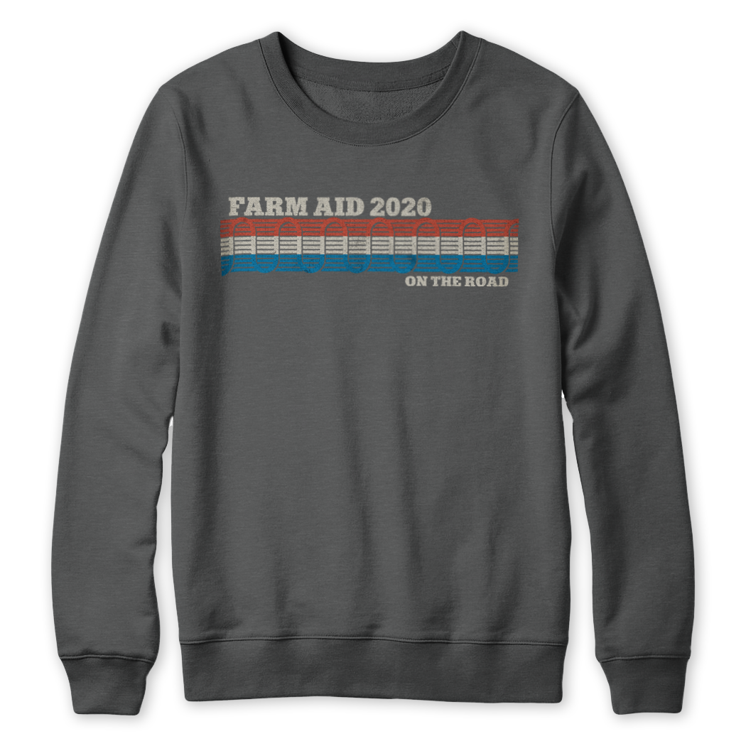 Farm Aid 2020 Willie's Guitar Strap Pullover - Slate