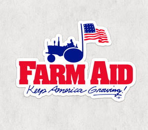 Farm Aid Logo Sticker