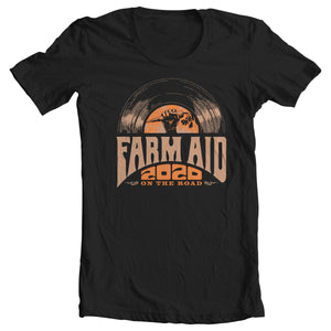 Farm Aid 2020 Classic Rock Carrot Tee - Black