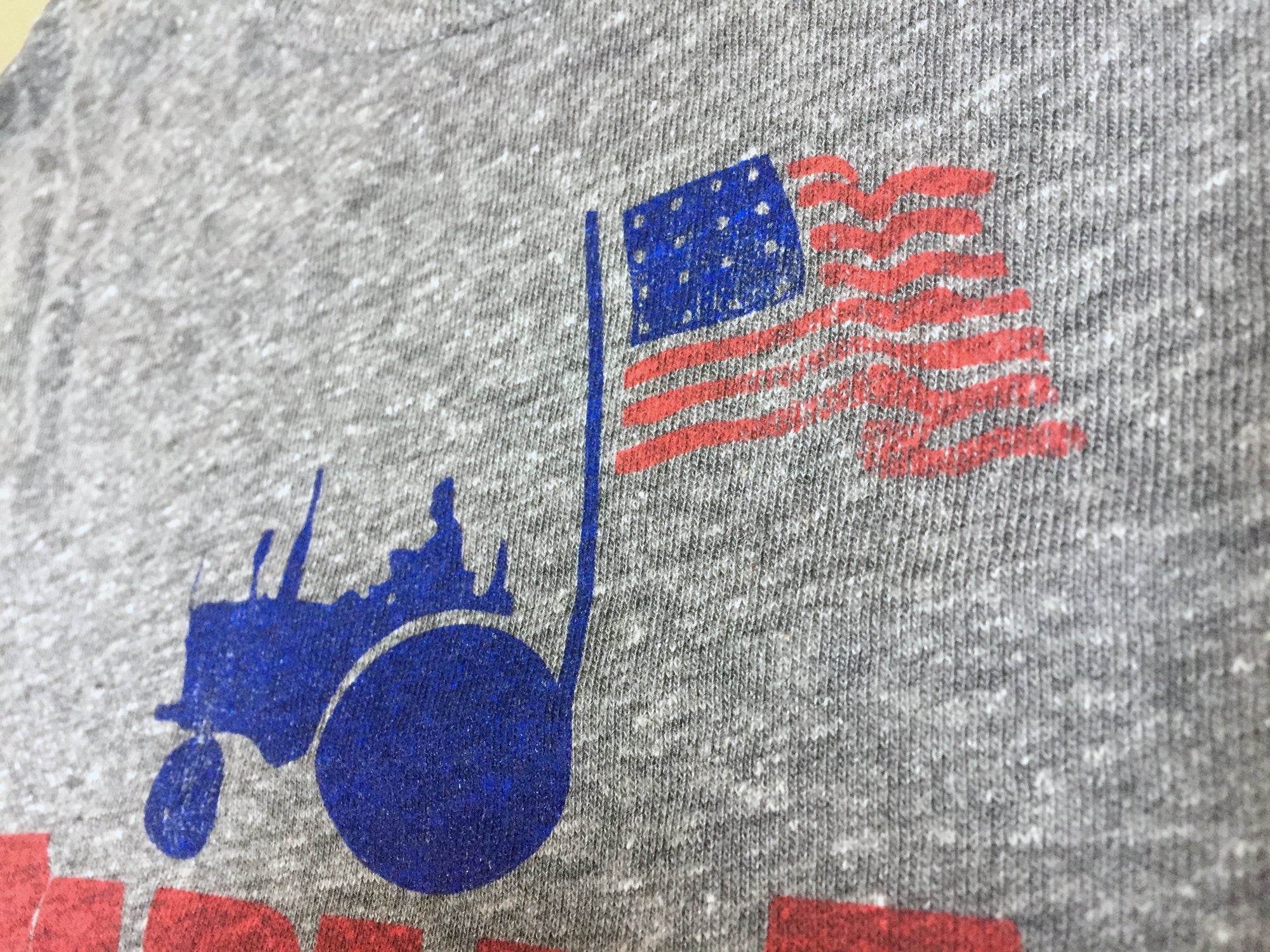 Farm Aid Retro Shirt - Detail