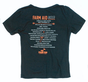 Farm Aid 2019 Black Tractor Tee (Women's)