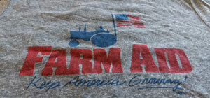 Farm Aid Retro Shirt - Detail